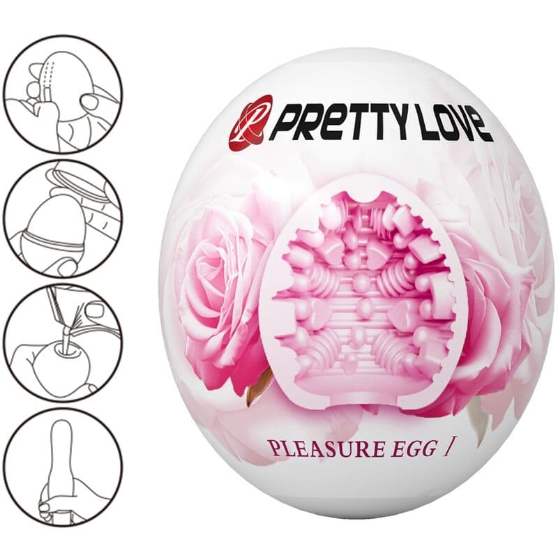 PRETTY LOVE - MALE MASTURBATOR EGG PINK thumb 2