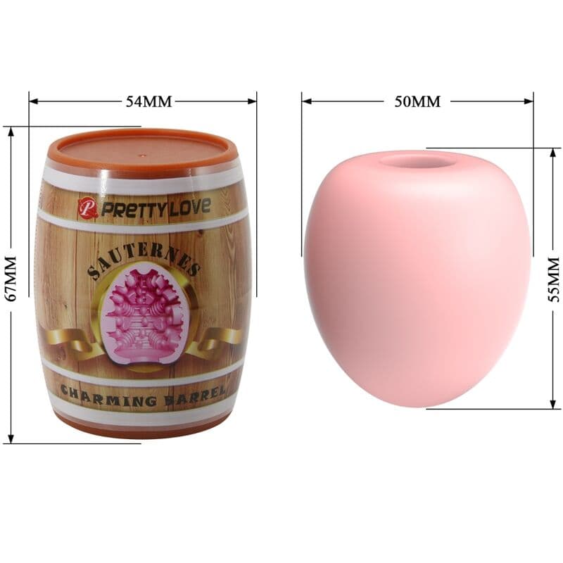 PRETTY LOVE - MALE MASTURBATOR EGG PINK MODEL 2 thumb 7