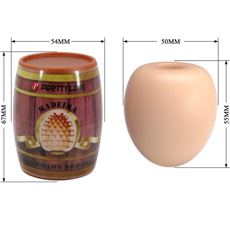 PRETTY LOVE - MALE MASTURBATOR EGG FLESH MODEL 2 thumb 8