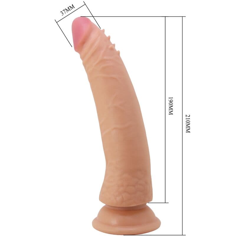 PRETTY LOVE - KABLE SUPER REALISTIC PENIS 21 CM FLESH thumb 6