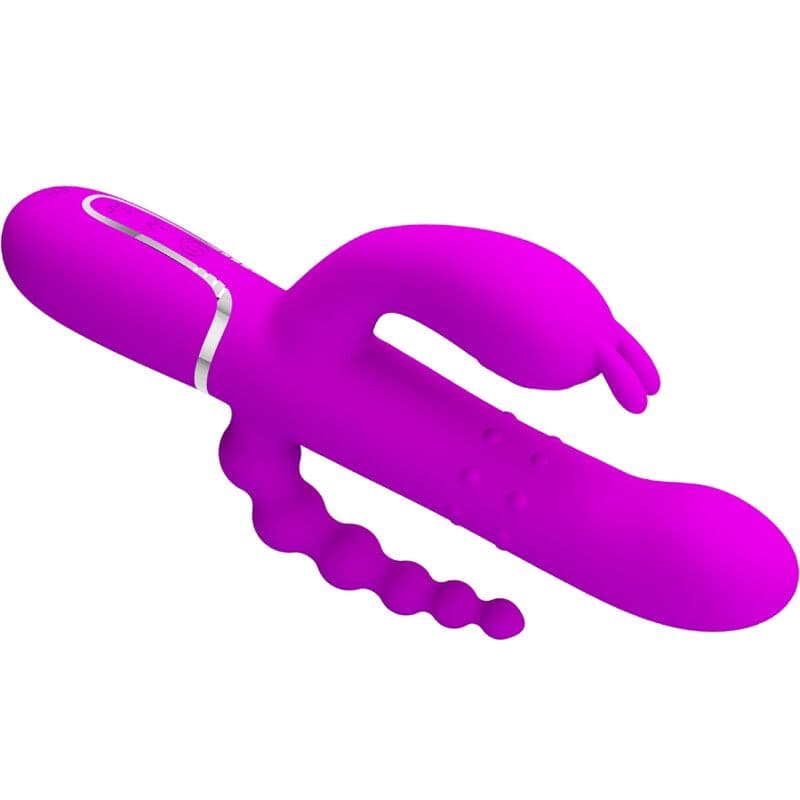 PRETTY LOVE - CAMMY TRIPLE VIBRATOR MULTIFUNCTION 4 IN 1 PINK thumb 3
