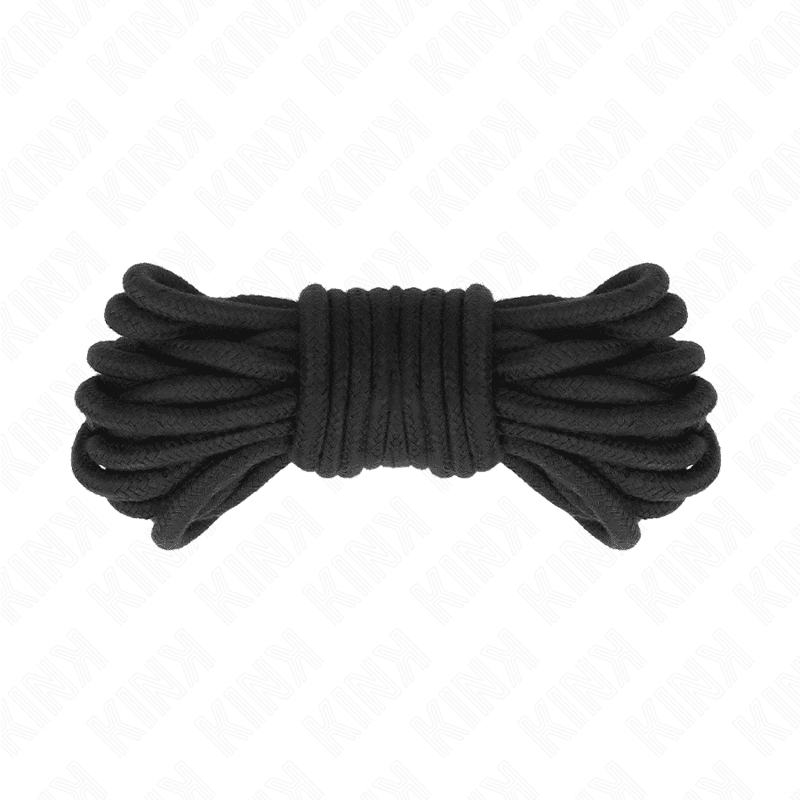 KINK - COTTON ROPE 5 METER BLACK thumb 2