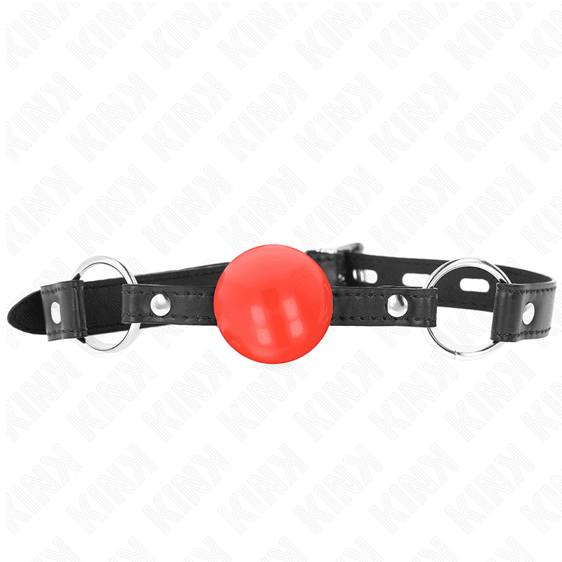 KINK - RED TPE BALL 4 CM GAG 60 x 2 CM thumb 3