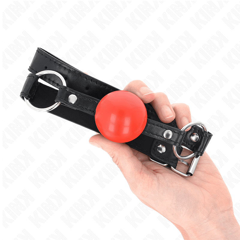 KINK - RED TPE BALL 4 CM GAG 60 x 2 CM thumb 4