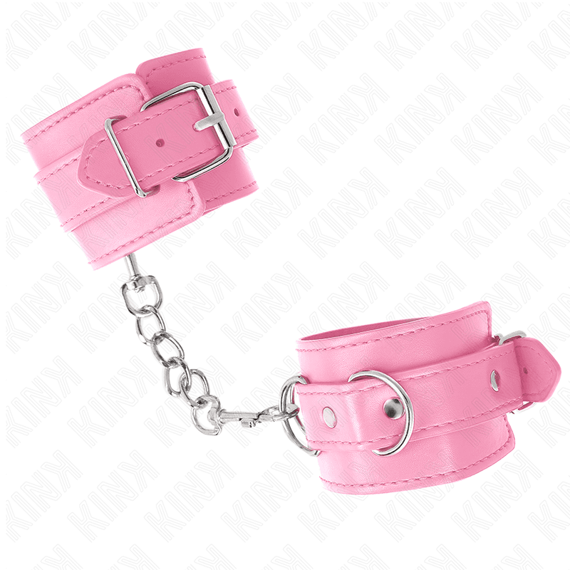KINK - SIMPLE WRIST RESTRAINTS PINK ADJUSTABLE 20-23 CM X 5.5 CM thumb 4
