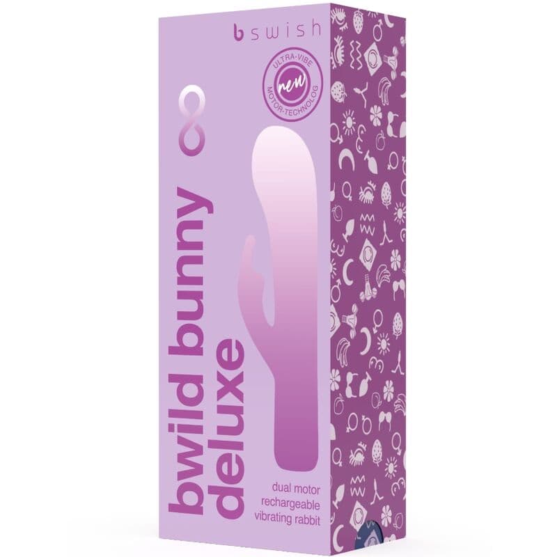 B SWISH - BWILD BUNNY INFINITE DELUXE VIBRATOR RABBIT 10 VIBRATIONS PURPLE thumb 7