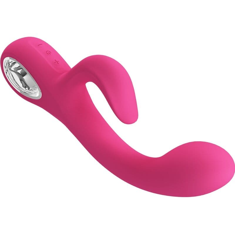 PRETTY LOVE - FRITZ RABBIT VIBRATOR 12 VIBRATIONS PINK thumb 5