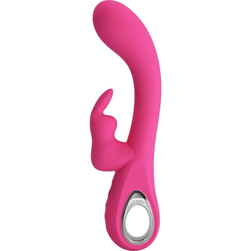 PRETTY LOVE - NOVAK RABBIT VIBRATOR 12 VIBRATIONS PINK thumb 4