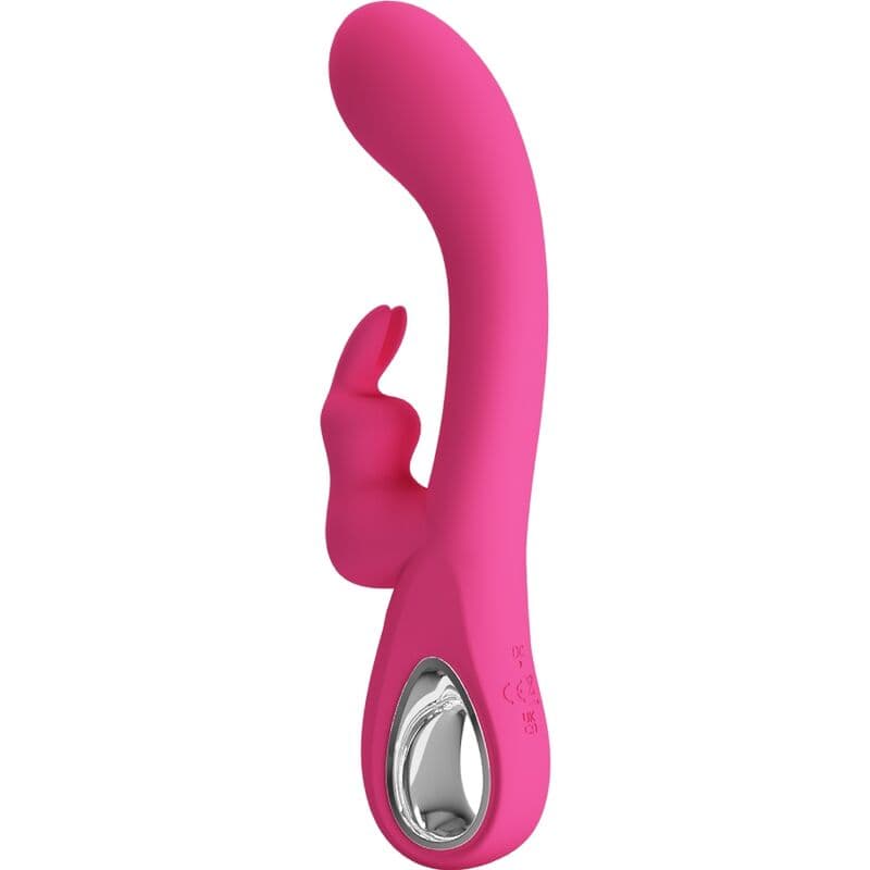 PRETTY LOVE - NOVAK RABBIT VIBRATOR 12 VIBRATIONS PINK thumb 5