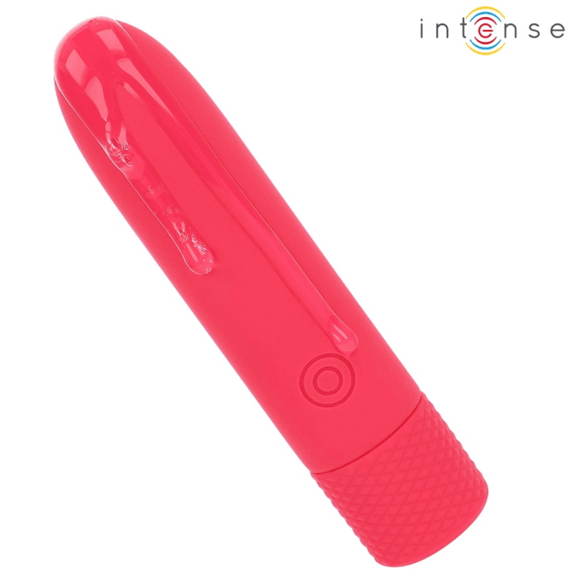 INTENSE - SYMONE USB RECHARGEABLE VIBRATING BULLET 8 VIBRATIONS RED 10 X 2.2 CM thumb 3