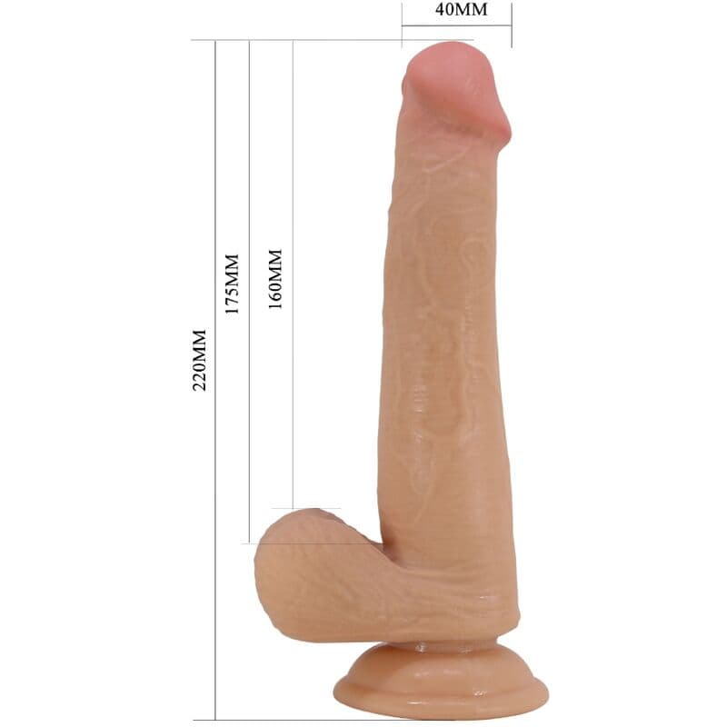 PRETTY LOVE - TALLEN REALISTIC DILDO 22 CM FLESH thumb 5