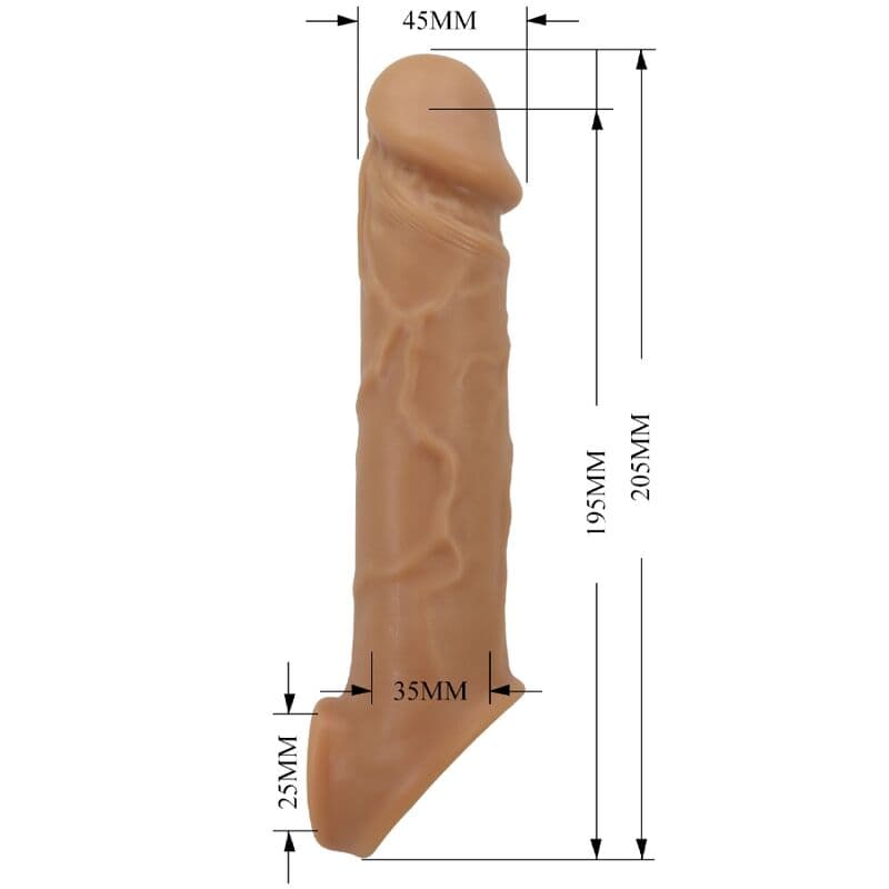 PRETTY LOVE - REALISTIC SKIN PENIS SLEEVE FLESH thumb 5