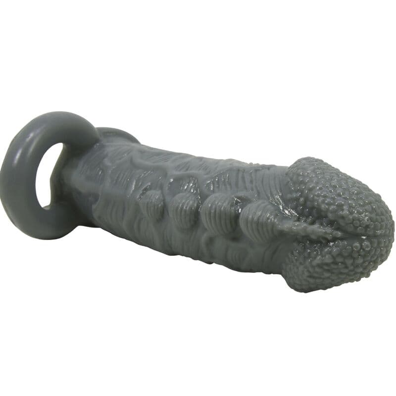 PRETTY LOVE - REALISTIC PENIS ENLARGER AND DELAY SLEEVE GREY thumb 6