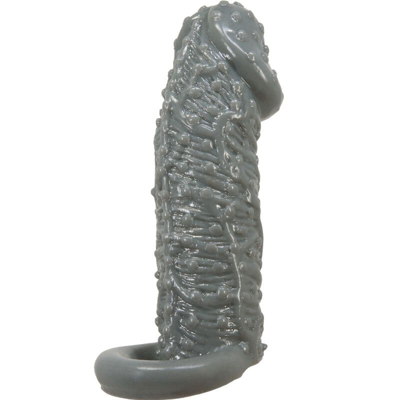 PRETTY LOVE - REALISTIC PENIS ENLARGER AND DELAY SLEEVE MODEL 2 GREY thumb 4