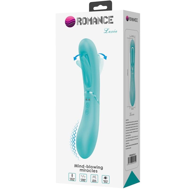 ROMANCE - LEXIE G-SPOT VIBRATOR 7 VIBRATIONS BLUE thumb 9