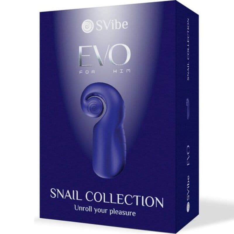 SNAIL VIBE - EVO FOR HIM MALE MASTURBATOR SLIDE NROLL DARK BLUE thumb 5