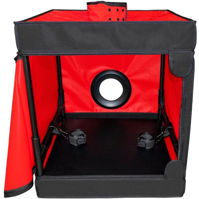 SECRET DOME - KINK CLUB CABINA BUKKAKE BLACK & RED thumb 2