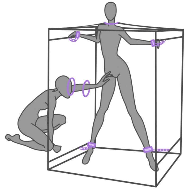 SECRET DOME - KINK CLUB CABIN SCANDALE PURPLE thumb 6