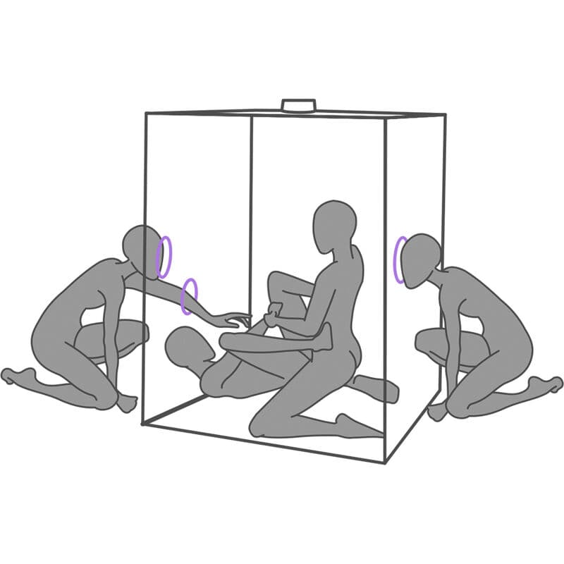 SECRET DOME - KINK CLUB CABIN SCANDALE PURPLE thumb 4