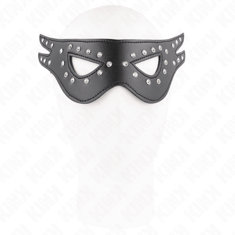 KINK - SEXY LEATHERETTE MASK MODEL 2 27 x 13 CM thumb 3