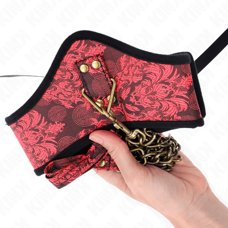 KINK - SCANDAL MODEL NECKLACE WITH LACE STRAP 75 CM 44 X 10 CM thumb 4