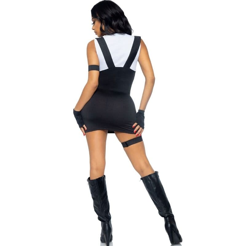 LEG AVENUE - COSTUME SEXY SWAT OFFICIAL BLACK M/L thumb 4