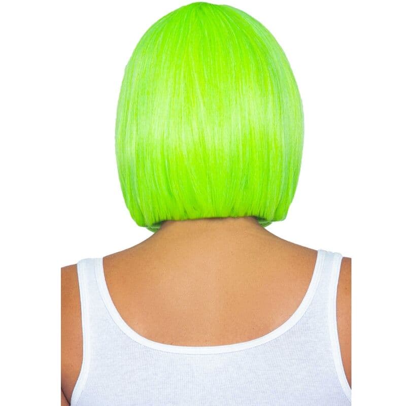 LEG AVENUE - FLUORESCENT BOB WIG NEON GREEN thumb 2