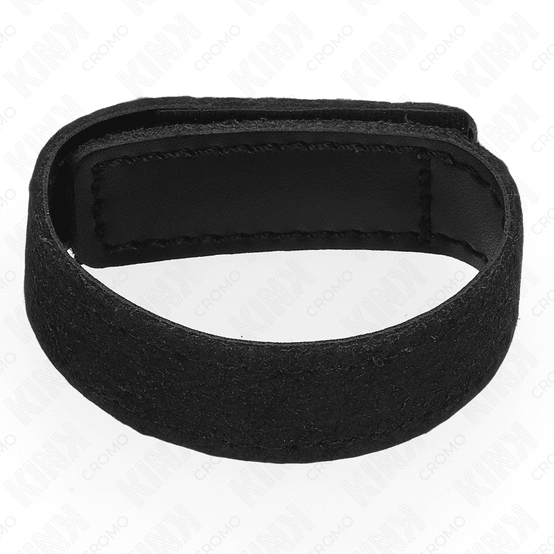 KINK - LEATHER PENIS RING WITH VELCRO CLOSURE 20 X 2 CM thumb 4