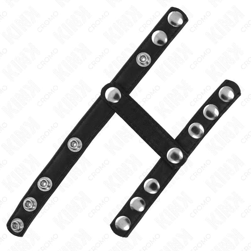 KINK - PENIS RING WITH 3 ADJUSTABLE BALL SPLITTER STRAPS thumb 4
