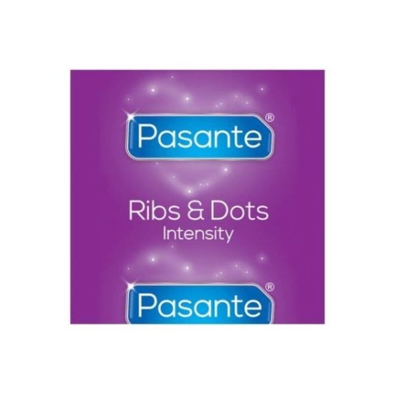 PASANTE - RIBS & DOTS INTENSITY CONDOMS 144 UNITS thumb 2