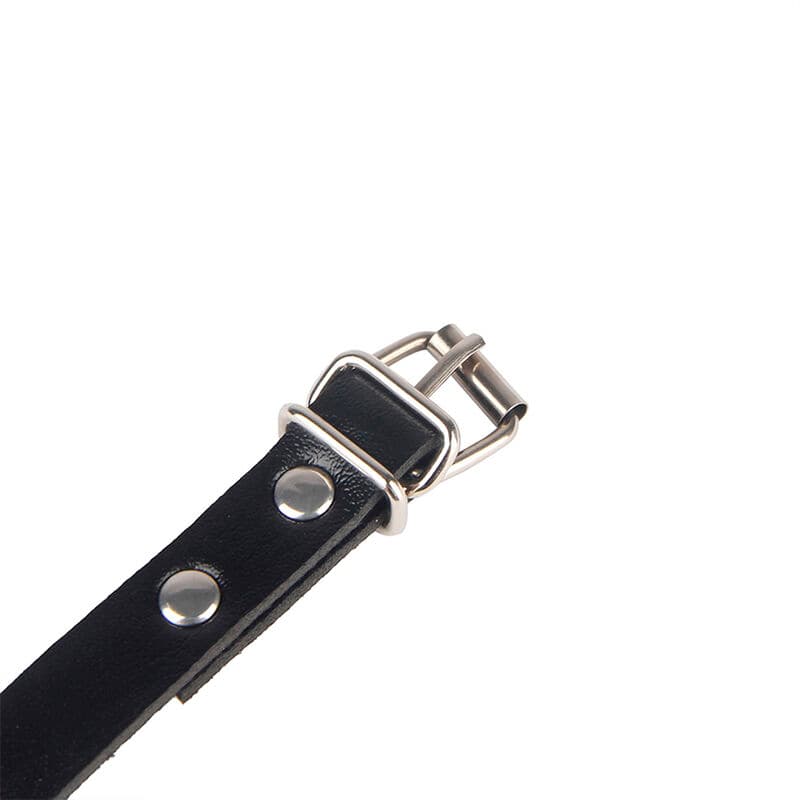 SUBBLIME - 953690 HANDCUFFS WITH BONDAGE BELT BLACK ONE SIZE thumb 8