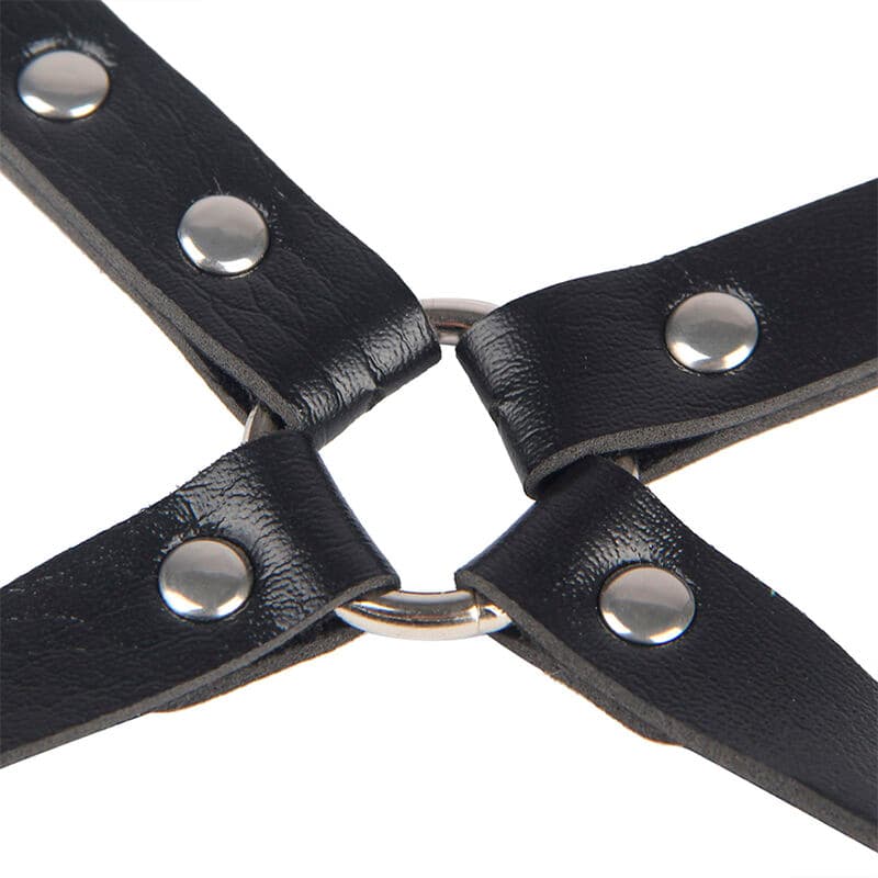 SUBBLIME - 953690 HANDCUFFS WITH BONDAGE BELT BLACK ONE SIZE thumb 5