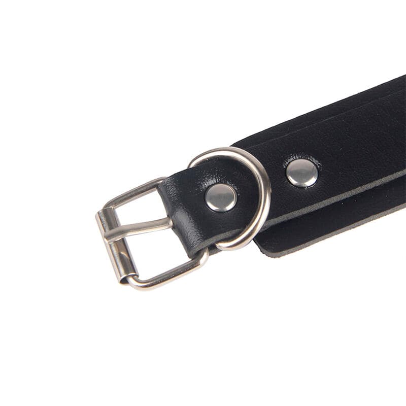 SUBBLIME - 953690 HANDCUFFS WITH BONDAGE BELT BLACK ONE SIZE thumb 6