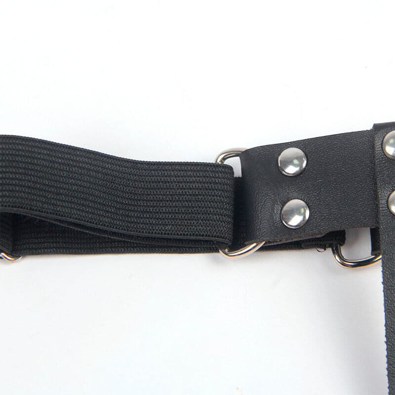 SUBBLIME - 953744 ADJUSTABLE LEATHER PUNK GARTER BLACK ONE SIZE thumb 8