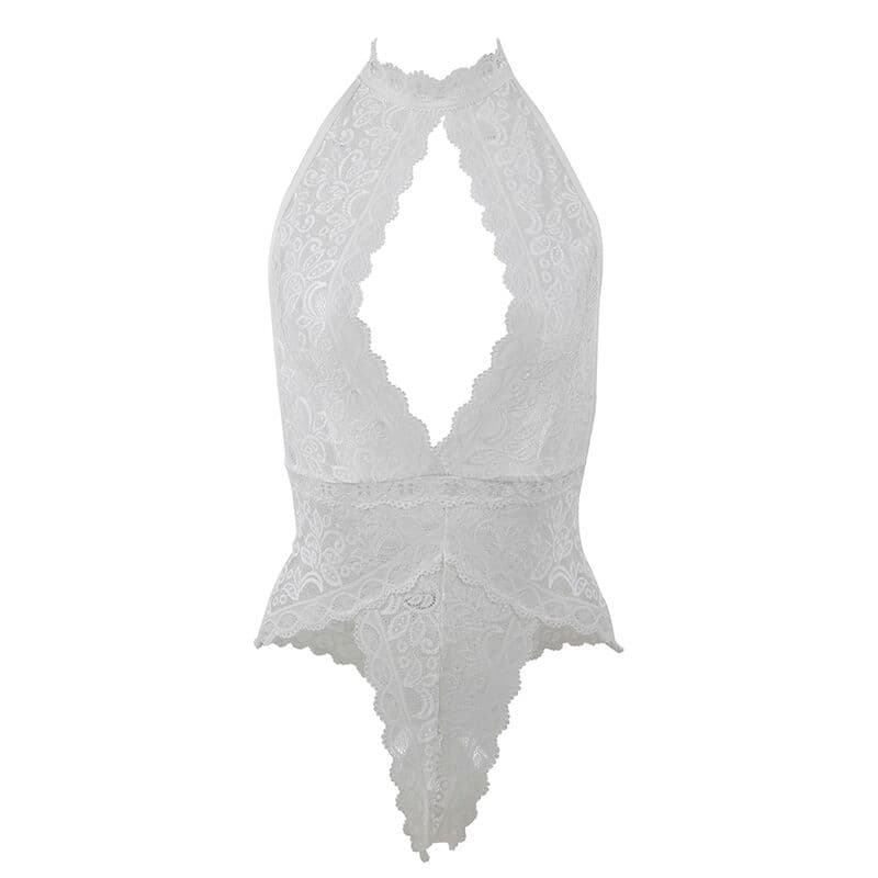 SUBBLIME - 953850 LACE BODYSUIT WHITE S/M thumb 5