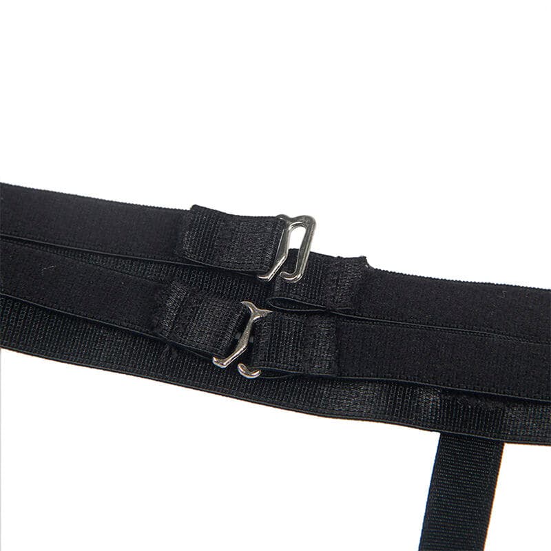 SUBBLIME - 954154 BODY WITH GARTER BELT BLACK L/XL thumb 9
