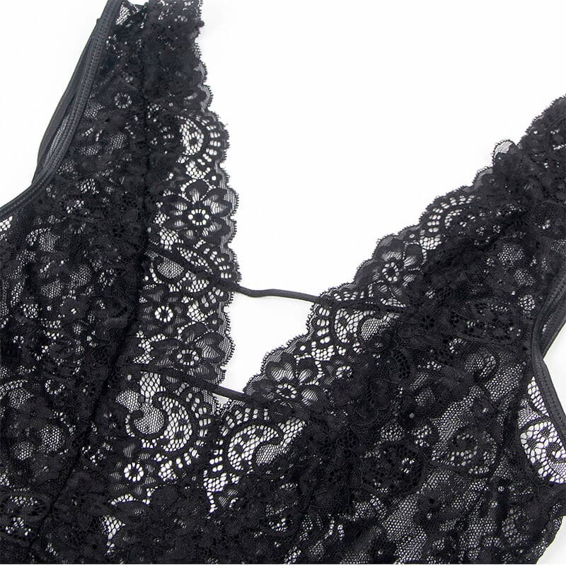 SUBBLIME - 954383 SEXY BODY WITH GARTER BELT BLACK S/M thumb 6