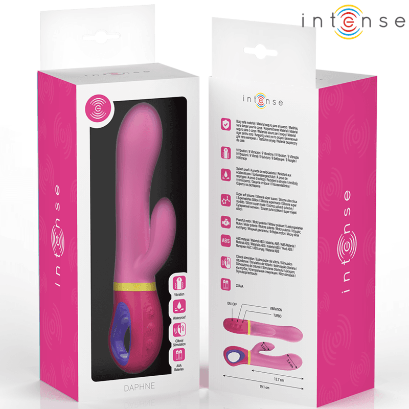 INTENSE - DAPHNE PINK RABBIT VIBRATOR thumb 6