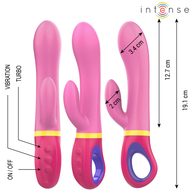 INTENSE - DAPHNE PINK RABBIT VIBRATOR thumb 2
