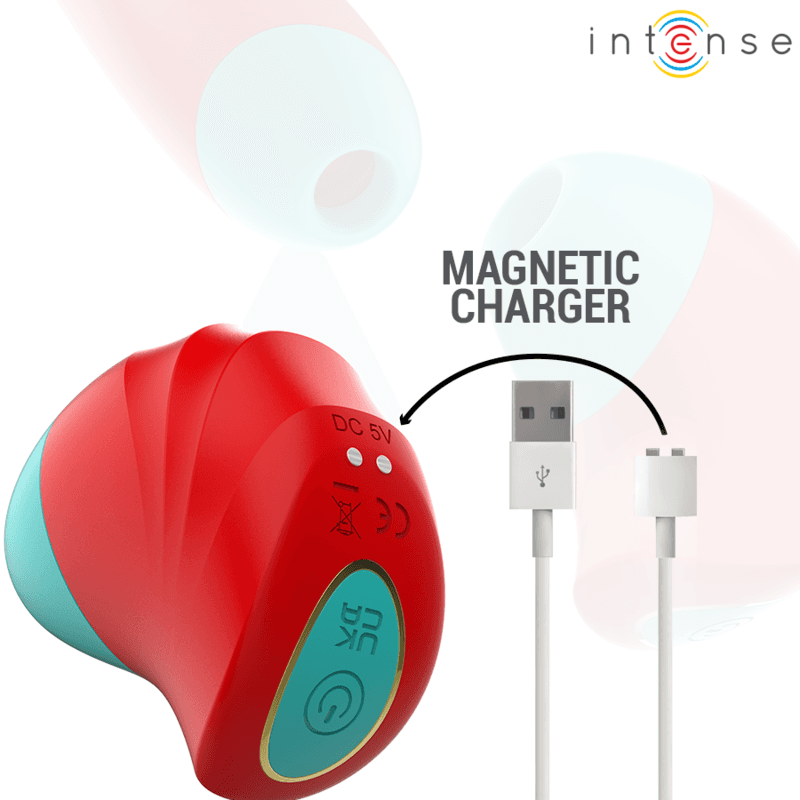 INTENSE - DONNIE CLITORAL STIMULATOR RED/GREEN thumb 6