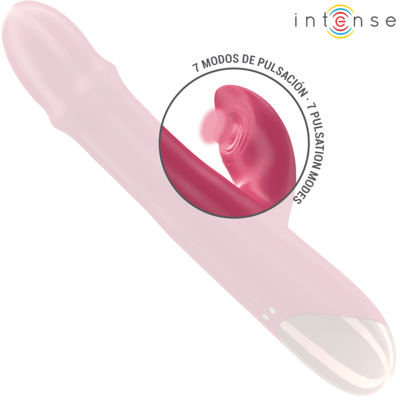 INTENSE - CHLOE MULTIFUNCTION VIBRATOR 3 IN 1 RED thumb 3
