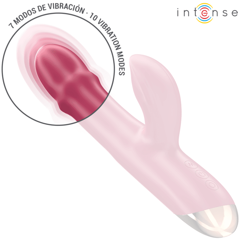 INTENSE - CHLOE MULTIFUNCTION VIBRATOR 3 IN 1 RED thumb 4