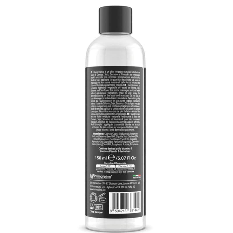 INTIMATELINE LUXURIA - MASSAGE OIL SUGAR CLOUD 150 ML thumb 3