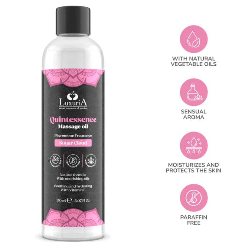 INTIMATELINE LUXURIA - MASSAGE OIL SUGAR CLOUD 150 ML thumb 4