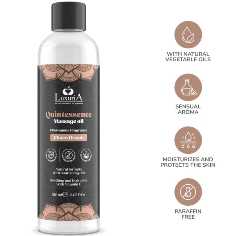 INTIMATELINE LUXURIA - MASSAGE OIL CHOCOLATE 150 ML thumb 4