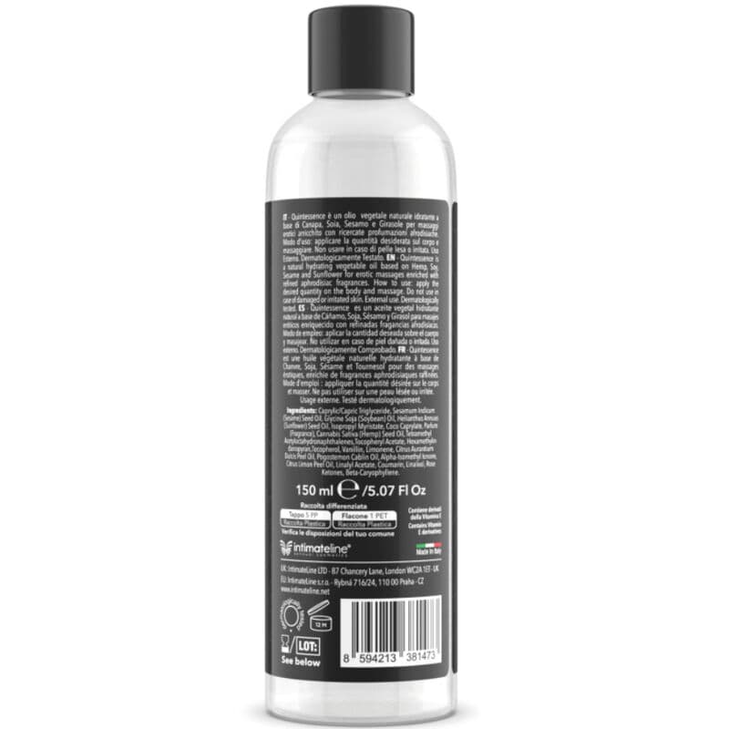 INTIMATELINE LUXURIA - ACEITE DE MASAJES VAINILLA EXOTIC 150 ML thumb 3