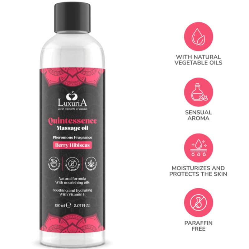 INTIMATELINE LUXURIA - MASSAGE OIL BERRY 150 ML thumb 4