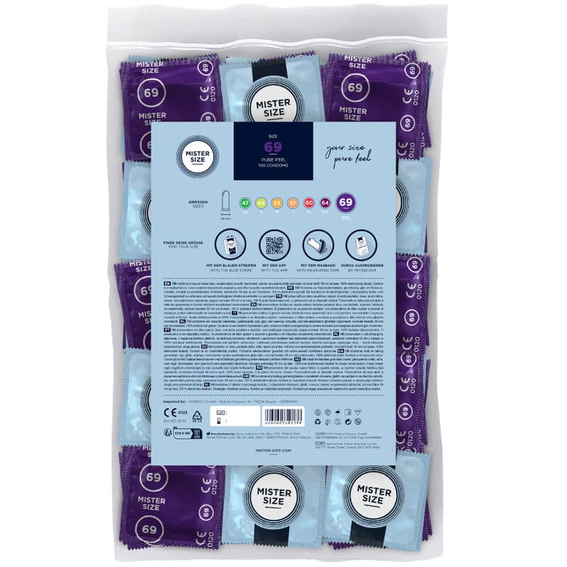 MISTER SIZE - CONDOMS SIZE XXXL 69 MM (100 UNITS) thumb 2