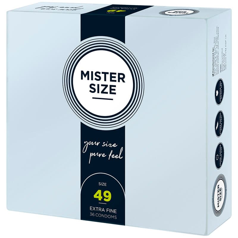 MISTER SIZE - CONDOM SIZE S 49 MM (36 UNITS) thumb 2