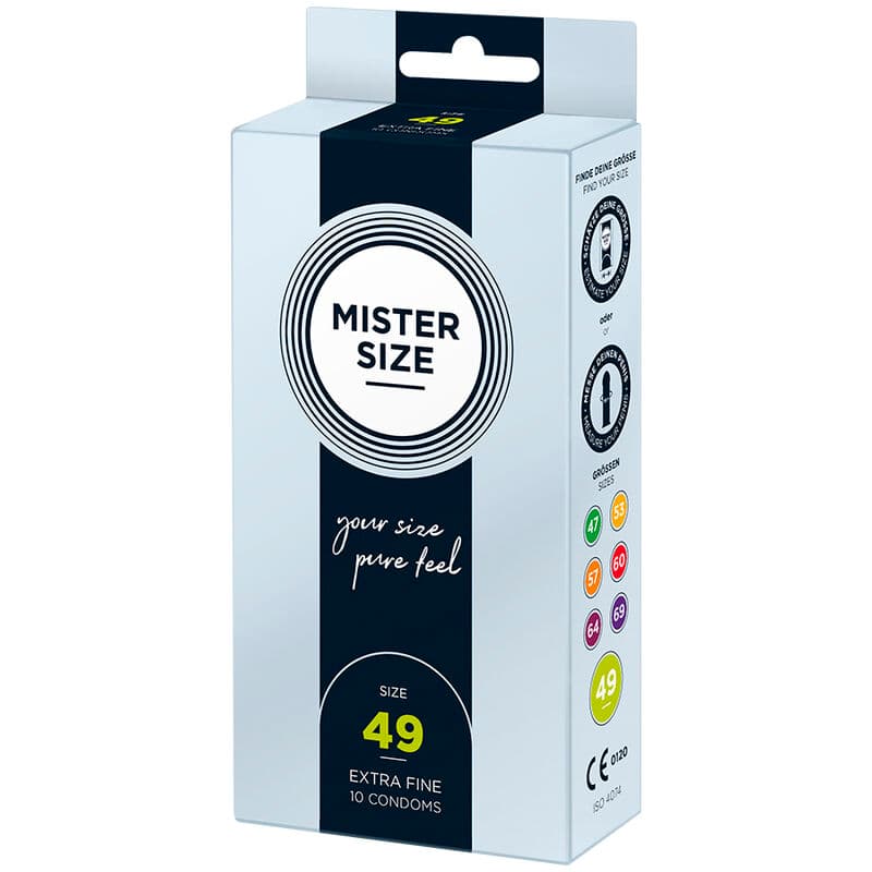 MISTER SIZE - CONDOM SIZE S 49 MM (10 UNITS) thumb 2